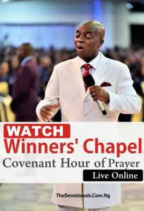 covenant Hour of prayer live stream