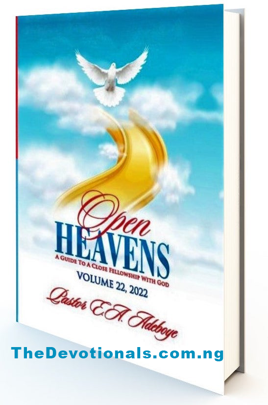 Open Heavens Daily Devotional 2023 Archives Daily Devotionals