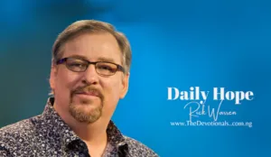 RICK WARREN DAILY DEVOTIONAL