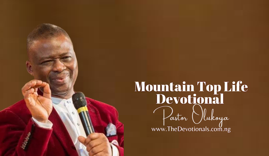 MFM DAILY DEVOTIONAL FOR FRIDAY 18TH OCTOBER 2024 CAUGHT IN THE WEB