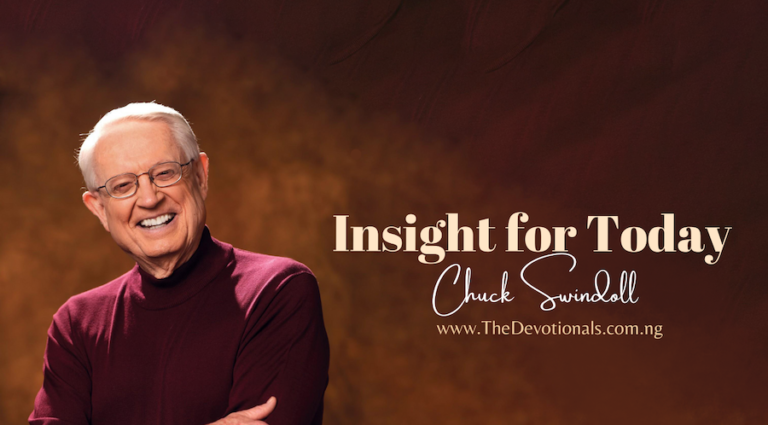 Chuck Swindoll Daily Devotional