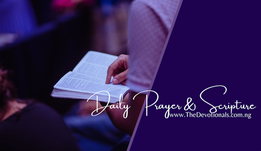 DAILY BIBLE VERSE AND PRAYER FOR TODAY FRIDAY 29TH MARCH 2024 Daily