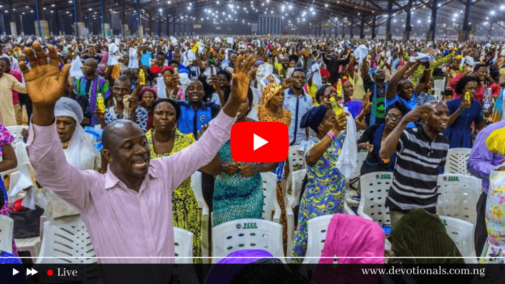 RCCG CROSSOVER SERVICE LIVE