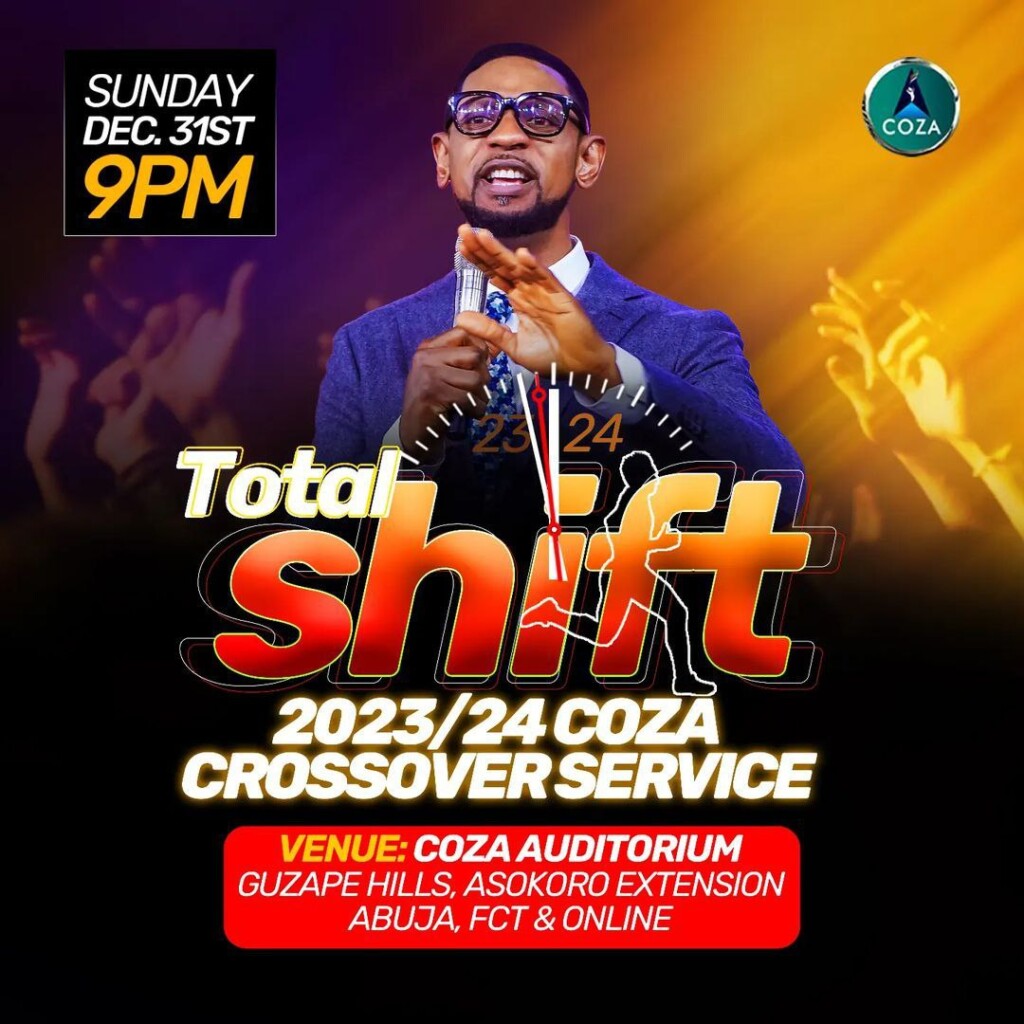 COZA Cross Over Service 2023-2024 Live Broadcast