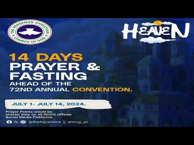 RCCG 14 days fasting 2024