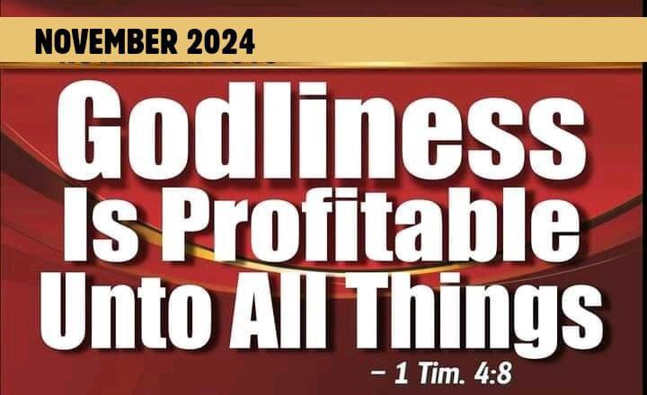 Godliness is Profitable Unto All Things