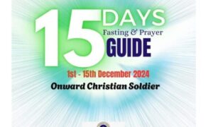 RCCG 15 Days Fasting & Prayer Guide 1st - 5th December 2024